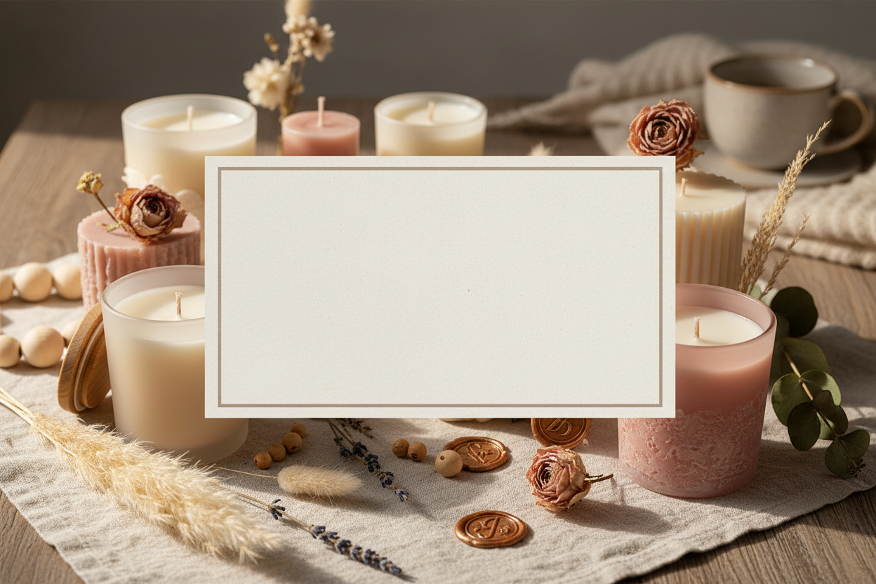 Geschenkgutschein JenniferStock Kerzenmanufaktur – Digitaler Gutschein für handgefertigte Kerzen & Deko
