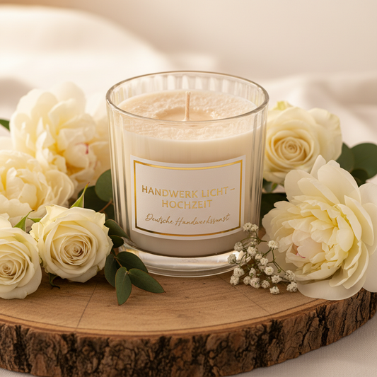 Hochzeitsreise-Kerze – Handgefertigte Kerze als romantisches Hochzeitsgeschenk | JenniferStock Kerzenmanufaktur