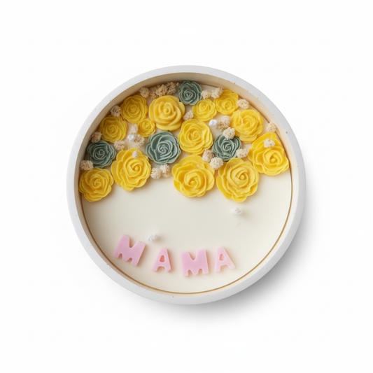 MAMA Kerze – Top View