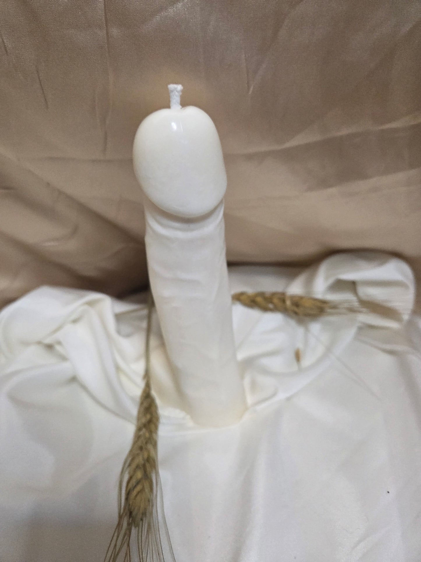 Peniskerze Groß Detailansicht – Lustige XXL Kerze aus Sojawachs | Handgemacht